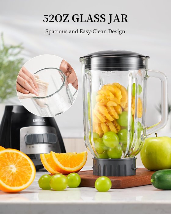 700W Glass Jar Blender (image 4)