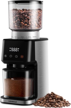 Electric Burr Coffee Grinder - 51 Settings, Stainless Steel