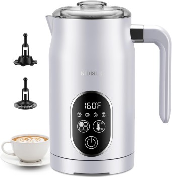 Electric Milk Frother with Temperature Control