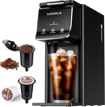 KIDISLE Coffee Maker (Black)